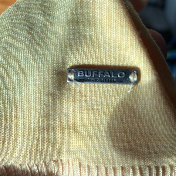 Buffalo David Bitton Tee yellow XL - Picture 5 of 6